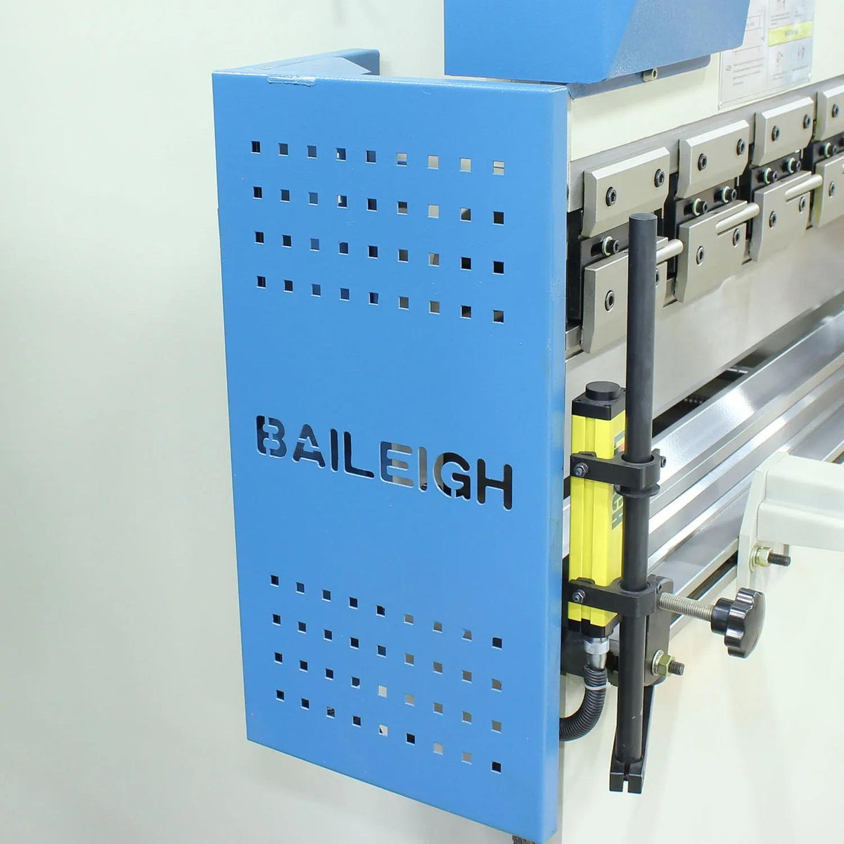 Safety guarding on the Baileigh BP-3305CNC press brake