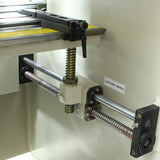 Programmable back gauge on the Baileigh BP-3305CNC press brake