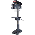 Dake SB-250V floor drill press with automatic power down feed and variable speed