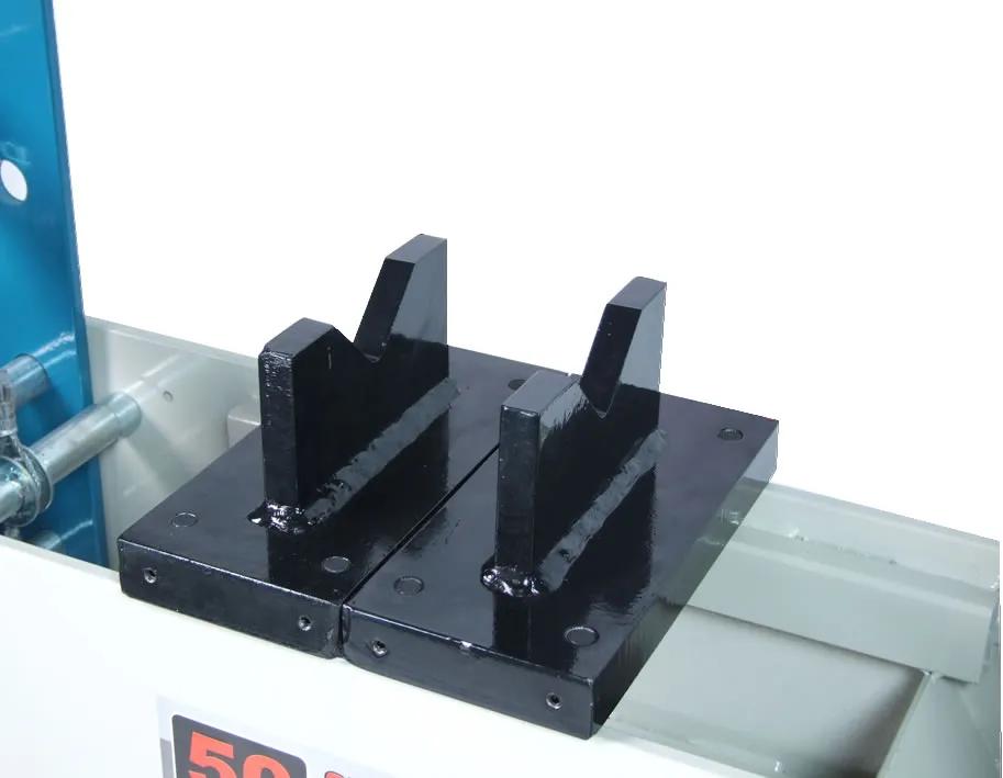 Included heel blocks with the Baileigh HSP-50A shop press