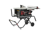 SawStop Jobsite Saw Pro folded for transport