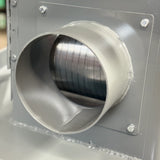 Kalamazoo S8D vacuum port