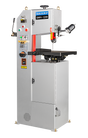 Sharp SWV-1209 vertical contour band saw with cast iron table and blade welder