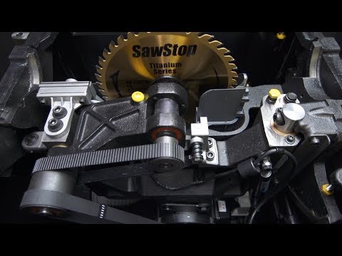 SawStop Industrial Cabinet Saw overview video